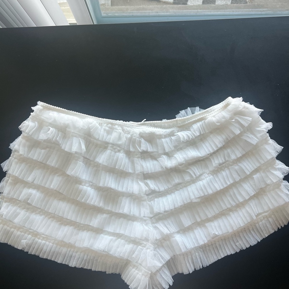 White Ruffled Bloomers - Picture 4 of 5